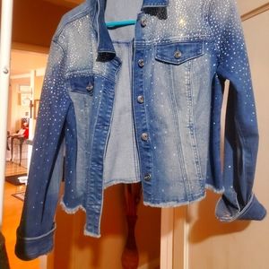 INC size LG bling jacket
